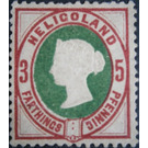 Queen Victoria - Germany / Old German States / Helgoland 1890 - 5