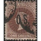 Queen Victoria overprinted by O.S. - South Australia 1902