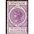 Queen Victoria (POSTAGE in bold characters) - South Australia 1906