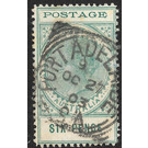 Queen Victoria (POSTAGE in thin characters) - South Australia 1903