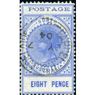 Queen Victoria (POSTAGE in thin characters) - South Australia 1904