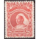 Queen Victoria - West Africa / Niger Coast Protectorate 1893