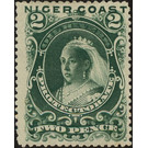 Queen Victoria - West Africa / Niger Coast Protectorate 1893 - 2