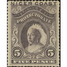 Queen Victoria - West Africa / Niger Coast Protectorate 1893 - 5