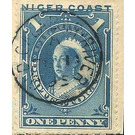 Queen Victoria - West Africa / Niger Coast Protectorate 1893