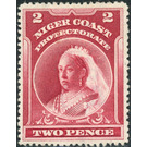 Queen Victoria - West Africa / Niger Coast Protectorate 1897 - 2