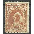 Queen Victoria - West Africa / Niger Coast Protectorate 1897 - 6
