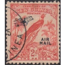 Raggiana Bird-of-paradise (Paradisaea raggiana) overprinted - Melanesia / New Guinea 1932 - 2