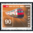 railroad  - Switzerland 2002 - 90 Rappen