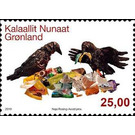 Raven Picking Through Garbage - Greenland 2019 - 25