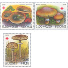 Red Cross- Mushrooms  - Finland 1978 Set