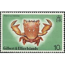 Red Frog Crab (Ranina ranina) - Micronesia / Gilbert and Ellice Islands 1975 - 10