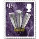 Regional Definitives - 2018 Series - United Kingdom / Wales Regional Issues 2018 - 1.45