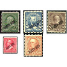 Regular Issue - Caribbean / Puerto Rico 1899 Set