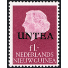 Regular Issue overprinted ``UNTEA`` - Melanesia / Netherlands New Guinea 1962 - 1