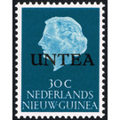 Regular Issue overprinted ``UNTEA`` - Melanesia / Netherlands New Guinea 1962 - 30