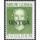 Regular Issue overprinted ``UNTEA`` - Melanesia / Netherlands New Guinea 1962 - 5