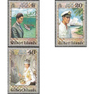 Reign of Queen Elizabeth II, 25th anniv. - Micronesia / Gilbert Islands 1977 Set