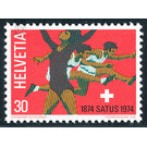 Rhythmics gymnast & hurdlers  - Switzerland 1974 - 30 Rappen