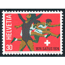 Rhythmics gymnast & hurdlers  - Switzerland 1974 - 30 Rappen