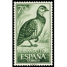 Ring-necked Francolin (Scleroptila streptophora) - Central Africa / Equatorial Guinea  / Fernando Po 1964 - 70