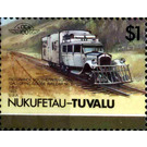 Rio Grande Southern Railroad Galloping Goose Raicar No.5 2-… - Polynesia / Tuvalu, Nukufetau 1987