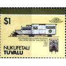 Rio Grande Southern Railroad Galloping Goose Raicar No.5 2-… - Polynesia / Tuvalu, Nukufetau 1987