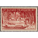 River Oyapok 3₣ - South America / French Guiana 1947 - 3