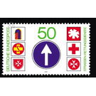 Road rescue services  - Germany / Federal Republic of Germany 1979 - 50 Pfennig