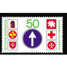 Road rescue services  - Germany / Federal Republic of Germany 1979 - 50 Pfennig