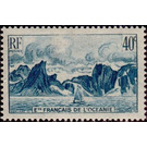 Rocky Shore - Polynesia / French Oceania 1948 - 40