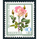 roses  - Switzerland 1972 - 40 Rappen