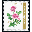 roses  - Switzerland 2002 - 90 Rappen