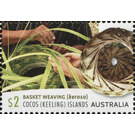 Round basket - Cocos (Keeling) Islands 2018 - 2