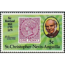 Rowland Hill and St. Christopher No. 1 - Caribbean / Saint Kitts and Nevis 1979 - 5