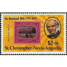 Rowland Hill and St. Kitts-Nevis - Caribbean / Saint Kitts and Nevis 1979 - 2.50