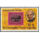 Rowland Hill and St. Kitts-Nevis - Caribbean / Saint Kitts and Nevis 1979 - 2.50