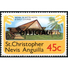 Royal St. Kitts Hotel, overprint "OFFICIAL" - Caribbean / Saint Kitts and Nevis 1980 - 45