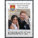 Royal Wedding of Prince Harry & Meghan Markle - Micronesia / Kiribati 2018 - 2.50