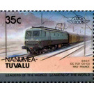 S.N.C.F. CC 7121 CO-CO 1952 France - Polynesia / Tuvalu, Nanumea 1985