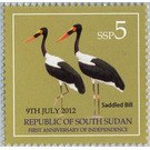 Saddle-billed Stork (Ephippiorhynchus senegalensis) - East Africa / South Sudan 2012 - 5