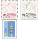 Sailing boats - Åland Islands 1985 Set