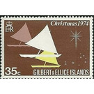 Sailing ships - Micronesia / Gilbert and Ellice Islands 1974 - 35