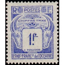 Sales tax collectable - Polynesia / French Oceania 1948 - 1