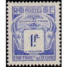 Sales tax collectable - Polynesia / French Oceania 1948 - 1