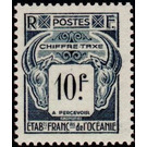 Sales tax collectable - Polynesia / French Oceania 1948 - 10