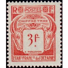 Sales tax collectable - Polynesia / French Oceania 1948 - 3