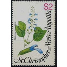 Salvia serontina - Caribbean / Saint Kitts and Nevis 1980 - 2