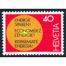 Save energy!  - Switzerland 1976 - 40 Rappen