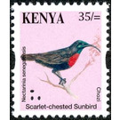 Scarlet-chested Sunbird (Chalcomitra senegalensis) - East Africa / Kenya 2014 - 35